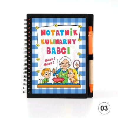 Notatnik kulinarny babci - Babcia z wnukami